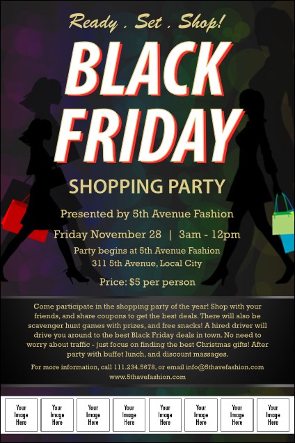 Black Friday Image Poster Product Front