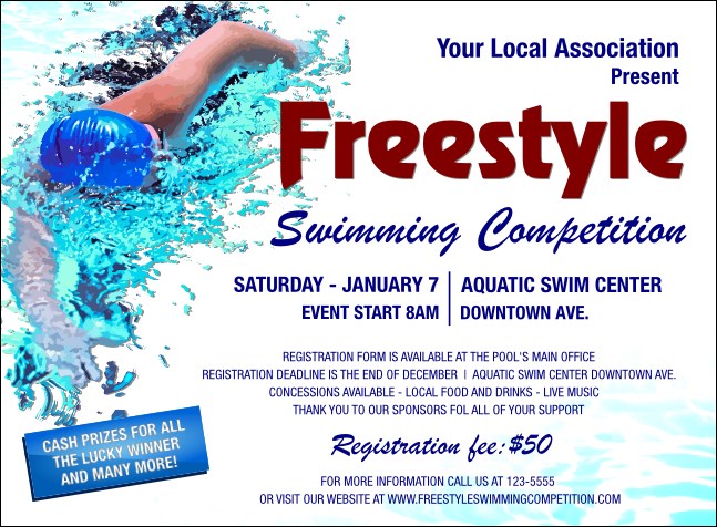 Freestyle Invitation Product Front