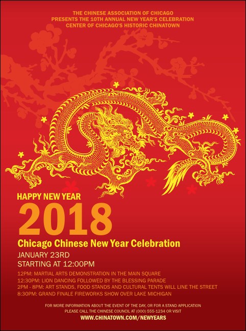 Chinese New Year Flyer