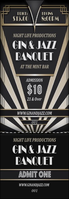 Roaring 20s Event Ticket 0007