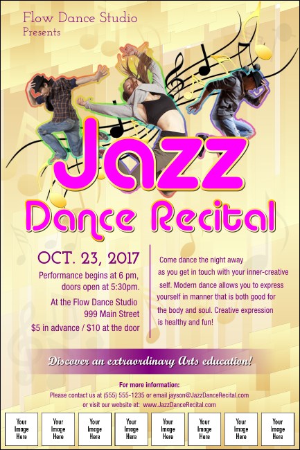 Jazz Dance Image Poster Product Front