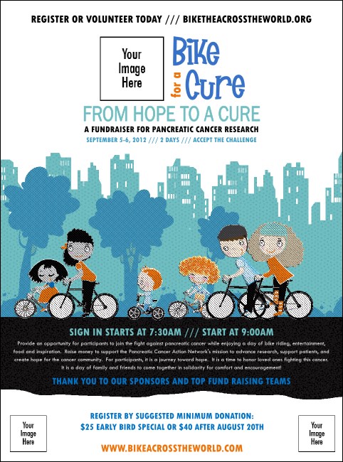 Bike for a Cause Flyer