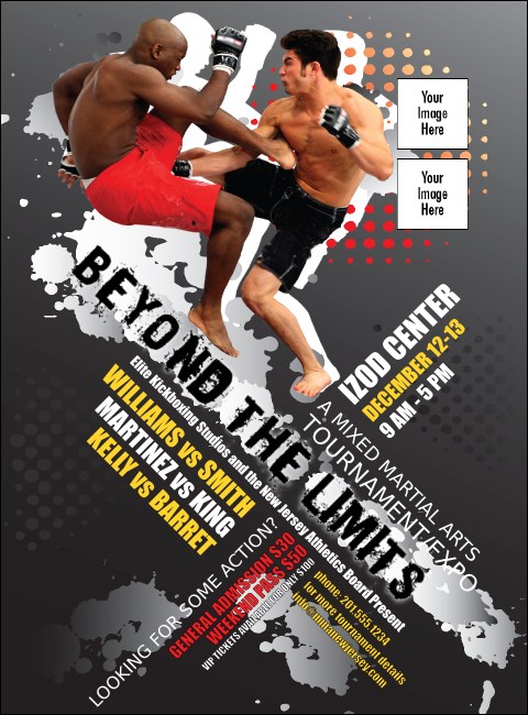 MMA Frontkick Flyer Product Front