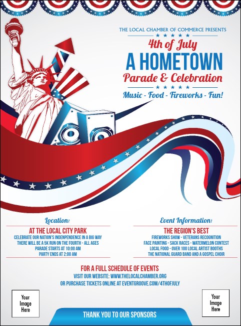 Fourth of July Freedom Flyer Product Front