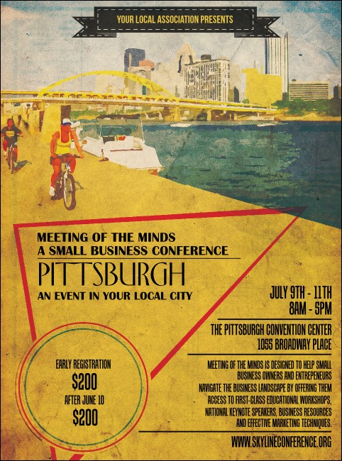 Pittsburgh 2 Flyer Product Front