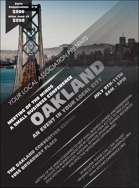 Oakland Flyer Product Front