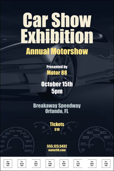 Car Show Speed Dial Poster Product Front