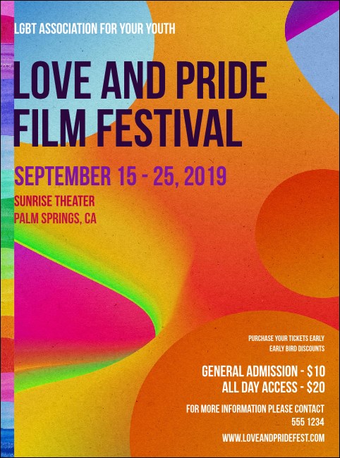 LGBT Film Festival Flyer