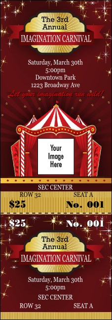 Red Tent Reserved Event Ticket