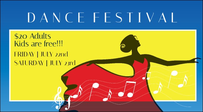 Dance Festival Facebook App