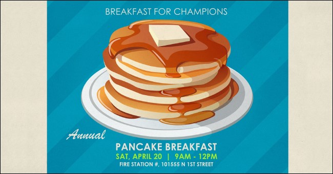 Pancake Stack Facebook App