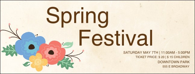 Spring Festival Facebook Cover