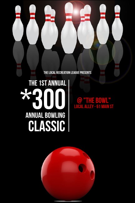 Bowling Classic Pinterest Ad