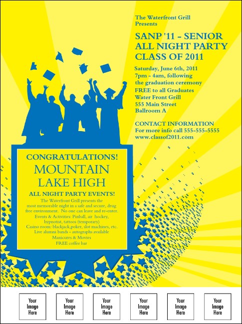 Bright Ideas Graduation Flyer