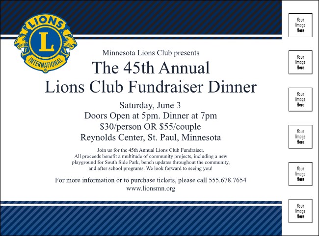 Lions Club Flyer