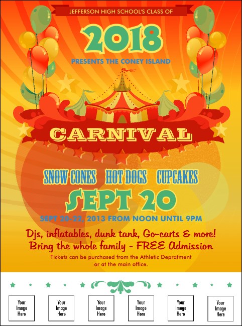 Carnival Logo Flyer