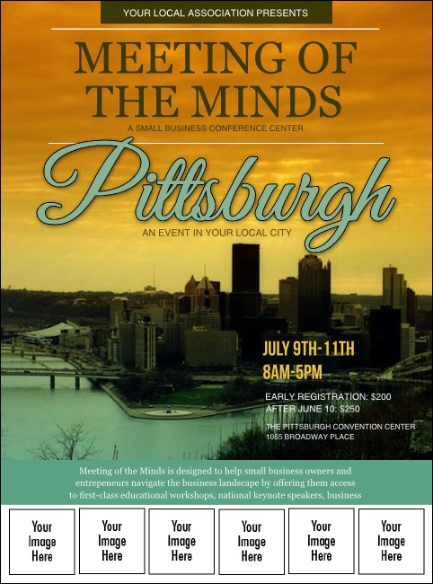 Pittsburgh Logo Flyer Product Front