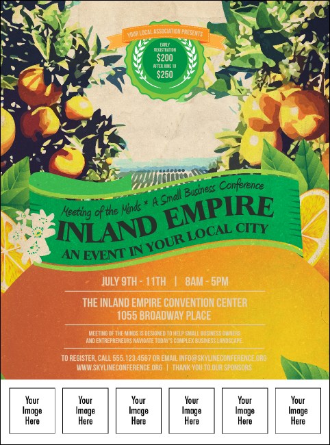 Inland Empire Logo Flyer Product Front