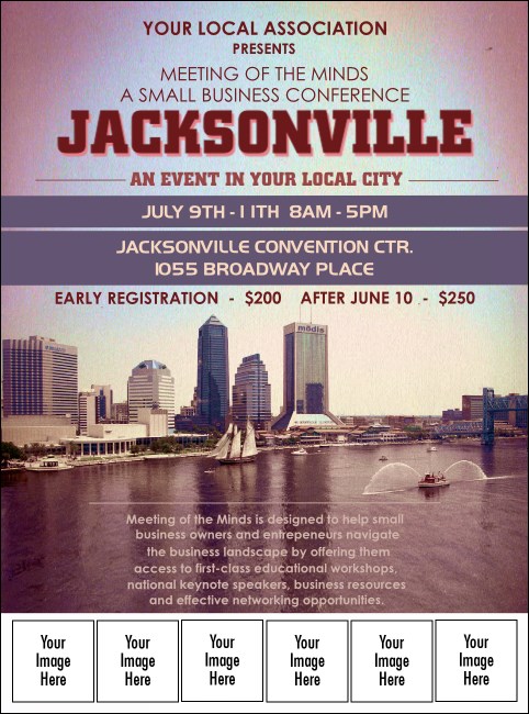 Jacksonville Logo Flyer Product Front