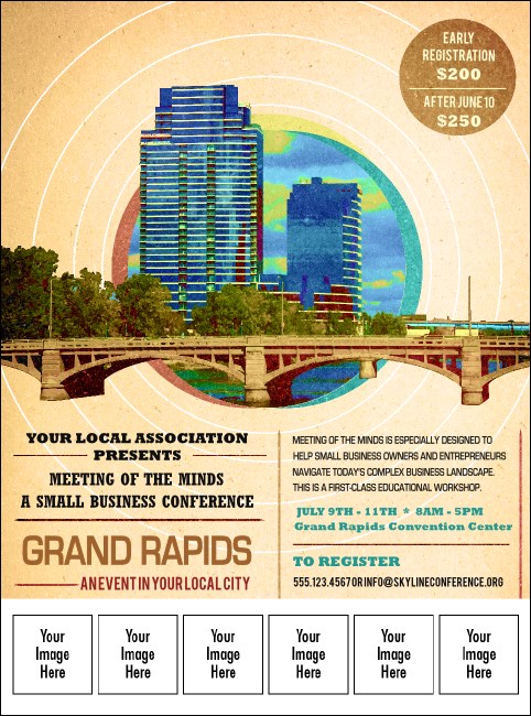 Grand Rapids Logo Flyer Product Front