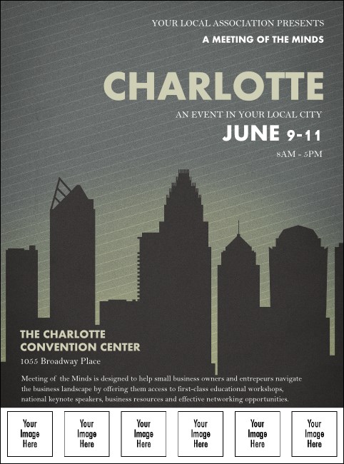 Charlotte Logo Flyer Product Front