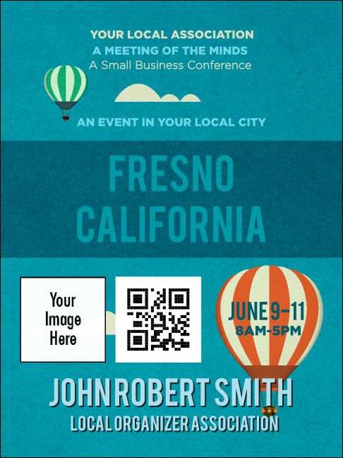Fresno Economy Event Badge Product Front