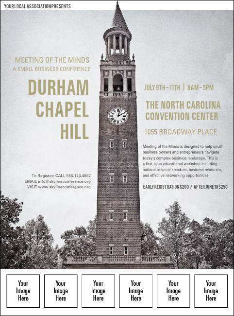 Chapel Hill Logo Flyer