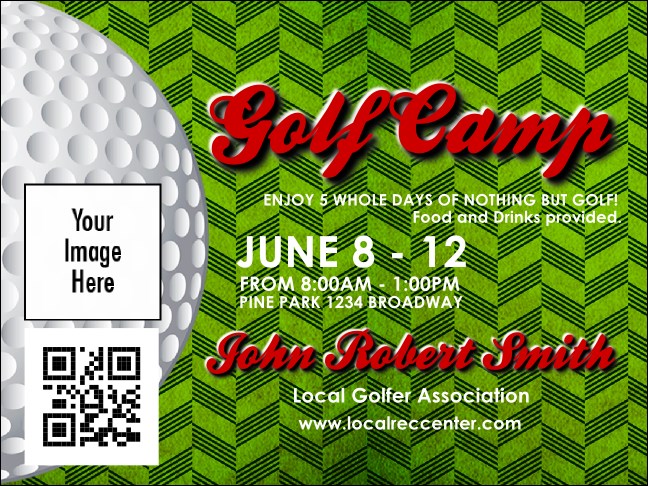 Golf Camp Economy Event Badge