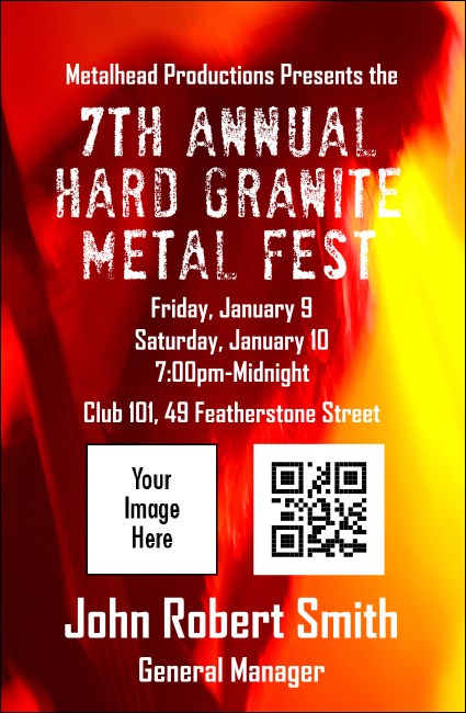 Heavy Metal VIP Event Badge Small