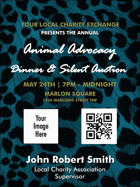 Animal Print Economy Event Badge