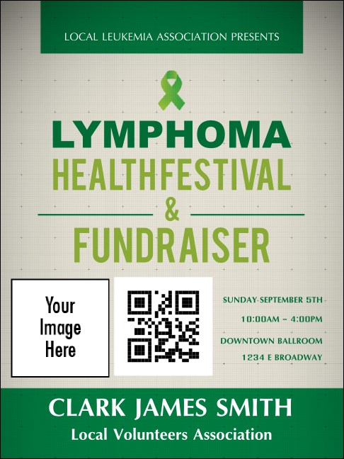 Lymphoma Economy Event Badge Product Front