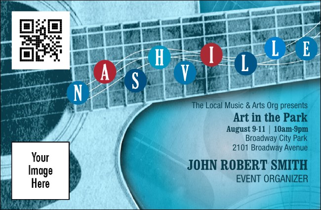 Nashville VIP Event Badge Small Product Front