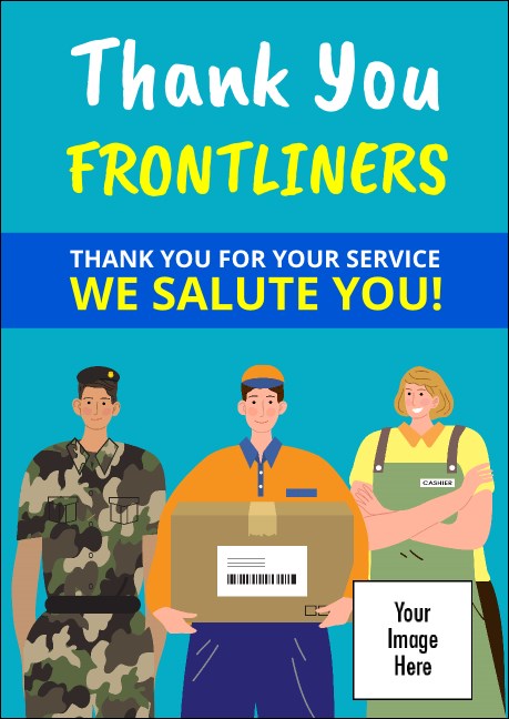 Thank You Frontliners Club Flyer
