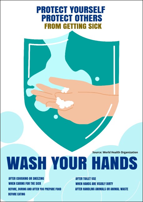 Wash Your Hands Club Flyer