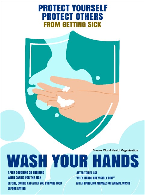 Wash Your Hands Flyer Product Front