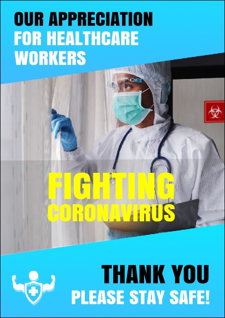 Thank You Healthcare Workers Club Flyer