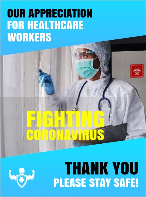 Thank You Healthcare Workers Flyer Product Front