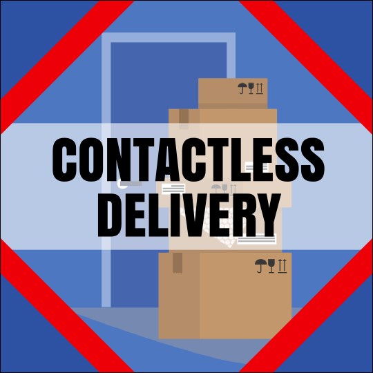 3" x 3" Package Delivery Sticker Product Front