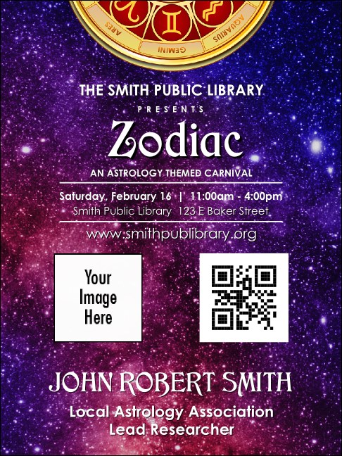 Astrology Economy Event Badge Product Front