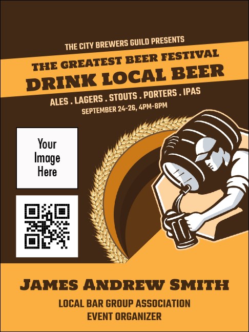 Beer Festival 2 Economy Event Badge Product Front