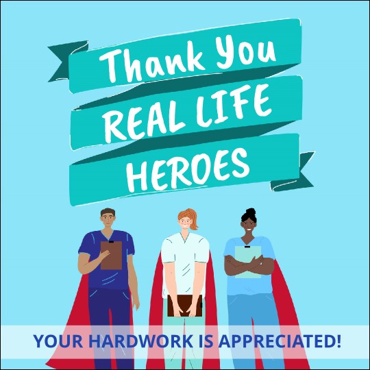Thank You Heroes Instagram Post