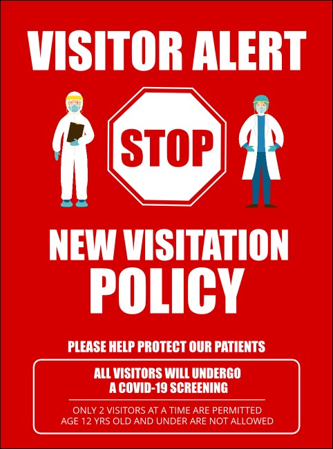 Visitor Alert Flyer