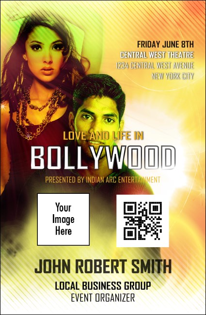 Bollywood VIP Event Badge Small