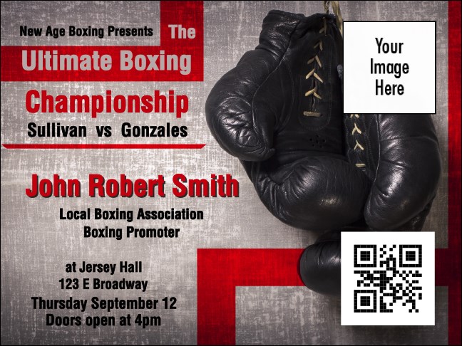 Boxing Gloves Economy Event Badge