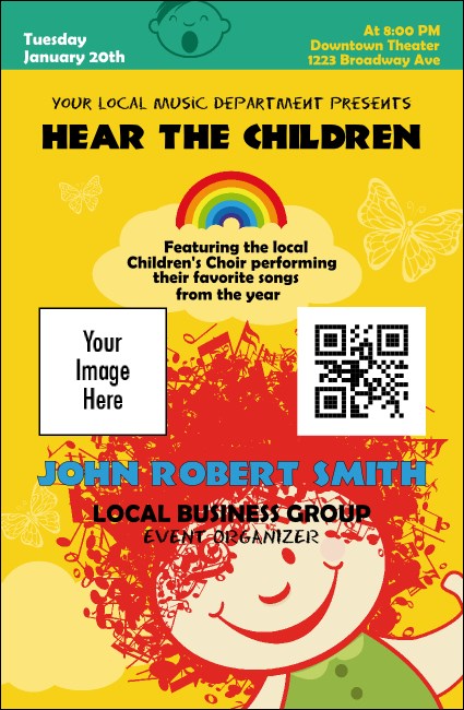 Children's Music Economy VIP Event Badge Small