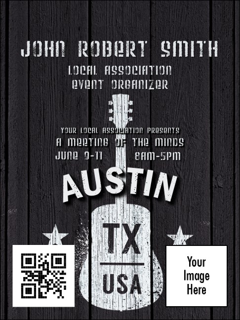 Austin Music Economy Event Badge Product Front