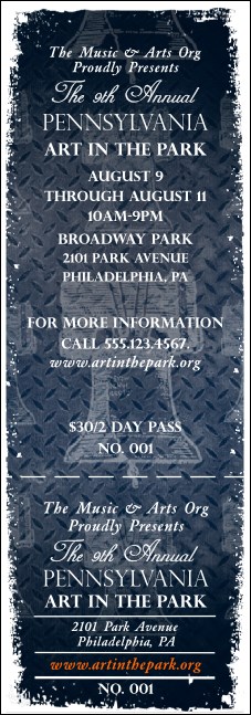 Pennsylvania General Admission Product Front
