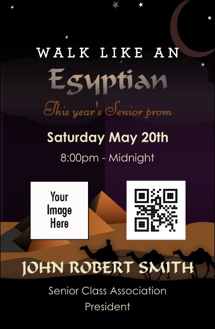 Egyptian VIP Event Badge Small