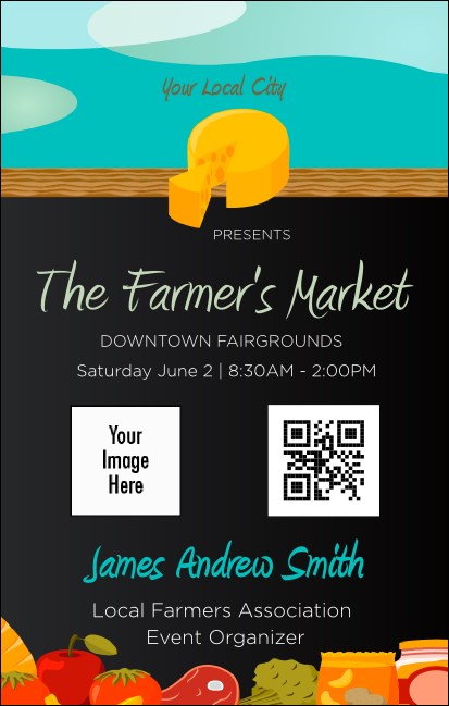 Farmer's Market VIP Event Badge Medium