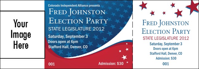 Patriotic Vote Event Ticket